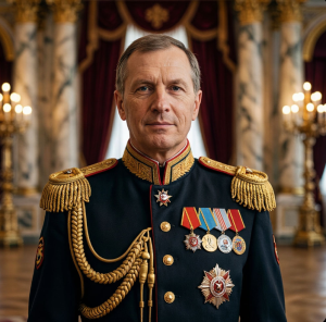 Георгиевский кавалер в императорском дворце.png
