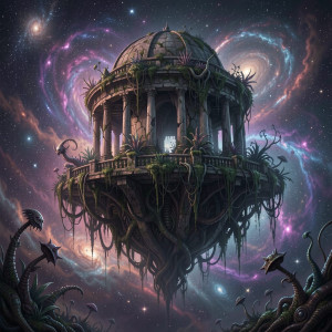 A colossal, ancient observatory, its structure crumbling.jpg