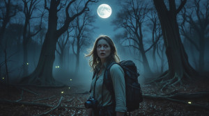 Blair Witch in haunted Maryland forest under full moon - L.jpg