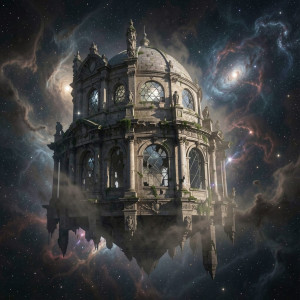 An ancient, colossal observatory, partially swallowed by cosmic dust.jpg