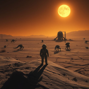 A lone astronaut stands on a desolate, alien planet - FS.jpg
