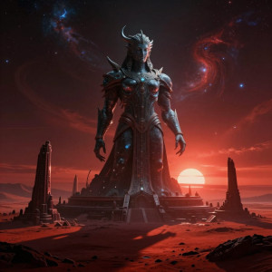 A colossal, ancient deity carved from obsidian - Z.jpg