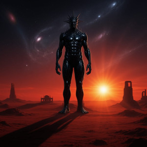 A colossal, ancient deity carved from obsidian - F24В.jpg