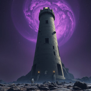 Astronaut stands at the base of crumbling lighthouse - FS.jpg
