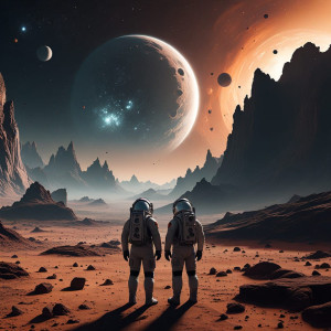 Astronaut gazing at a colossal structure - FXL.jpg