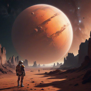Astronaut gazing at a colossal structure - J9.jpg