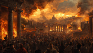 Burning ancient city in Roman Empire - L.jpg