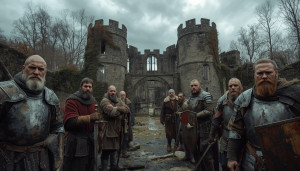 Medieval mercenaries in abandoned castle - L.jpg