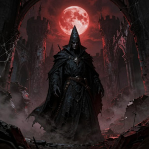 Medieval warlock in abandoned castle under blood moon - Z.jpg