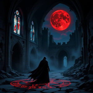 Medieval warlock in abandoned castle under blood moon - H11.jpg