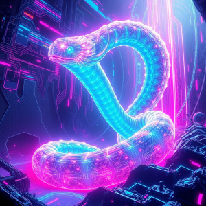 Giant AI Kundalini serpent in cyberspace - FS.jpg
