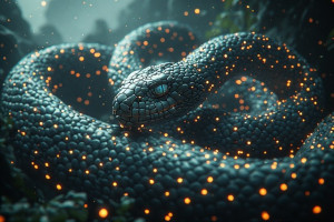 Giant AI Kundalini serpent in cyberspace - P1.jpg