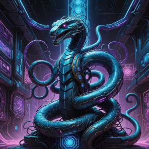 Giant AI Kundalini serpent in cyberspace - DXL.jpg