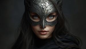 Beautiful young woman in iron mask - L.jpg