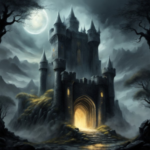 Magical castle in Ireland under Black Sun - СXL.jpg
