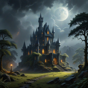Magical castle in Ireland under Black Sun - ВXL.jpg