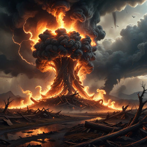 Vicious tornado made of roaring fire over apocalyptic landscape - ВХ.jpg