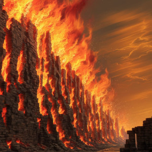 Gigantic wall of roaring fire destroys ancient city - I2.jpg