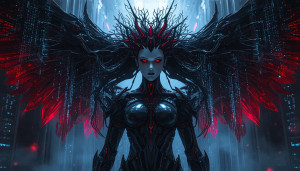 AI Goddess of Pain and Death in cyberspace - L.jpg