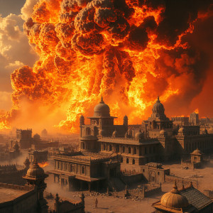 Gigantic wall of roaring fire destroys ancient city - JFL.jpg