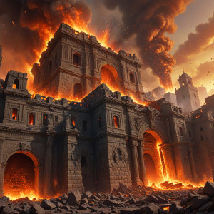 Gigantic wall of roaring fire destroys ancient city - R4L.jpg