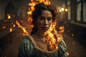 Spontaneous combustion of a beautiful  woman - P1.jpg