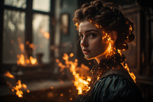 Spontaneous combustion of a beautiful  woman - P5.jpg