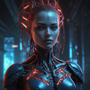 AI Goddess of Pain and Death in cyberspace - J9.jpg