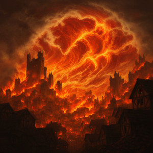 Gigantic wave of roaring fire destroys medieval city - F24В.jpg