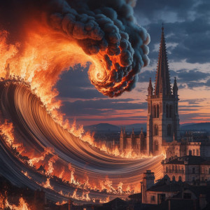 Gigantic wave of roaring fire destroys medieval city - I2.jpg