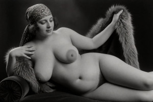 Clara Reclines Nude with Fur and Headscarf.jpg