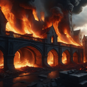 Gigantic wave of roaring fire destroys medieval city - R5.jpg