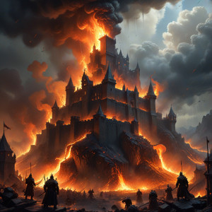 Gigantic wave of roaring fire destroys medieval city - AХL.jpg