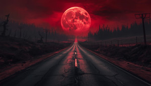 Road to insanity under blood moon - L.jpg