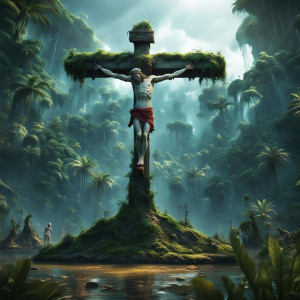 Crucifixion in Amazon jungle.jpg