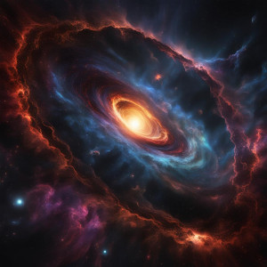 Demonic nebula in deep space around the giant black hole.jpg