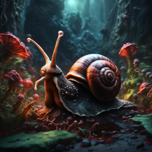 Demonic snail in the Garden of Hell.jpg