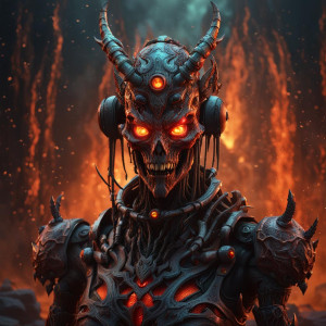 Demonic female robot in the depths of Hell.jpg