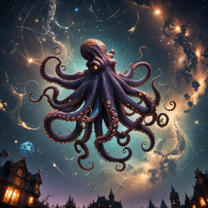 The octopus constellation in the night sky.jpg