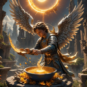 Angel pours his bowl on the Sun.jpg