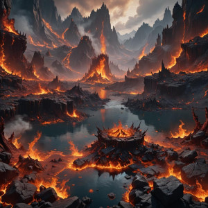 Lake of fire that burns with brimstone.jpg