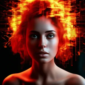 Адские глюки в голове красивой женщины.webp