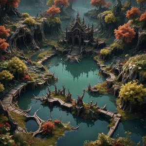 Evil demonic lake in the Garden of Hell.jpg