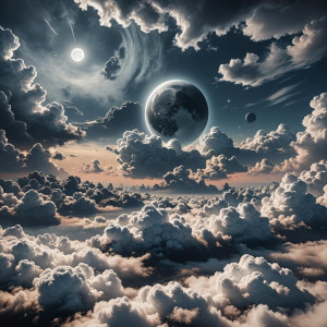 Black Moon over beautiful white thick clouds.jpg
