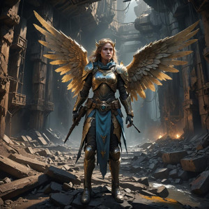 Female angelic being in abandoned mine.jpg