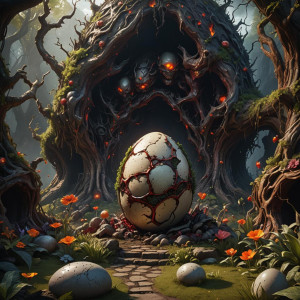 Giant demonic egg in the Garden of Hell.jpg