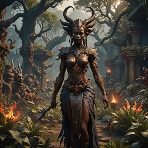 African demoness in the Garden of Hell.jpg